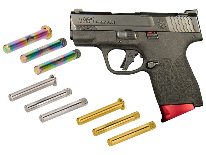 NDZ Smith & Wesson M&P Shield, Shield Plus 9mm Pin Kit - Multiple Colors